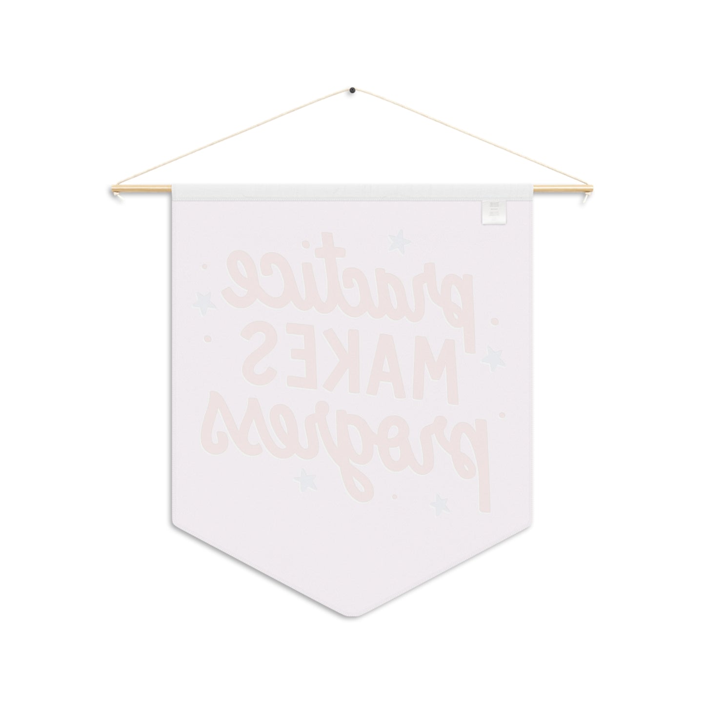 Practice Makes Progress Pennant