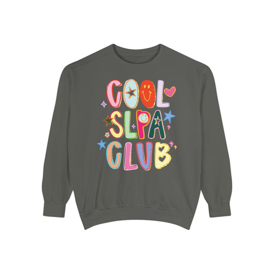 Cool SLPA Club Comfort Colors Sweatshirt