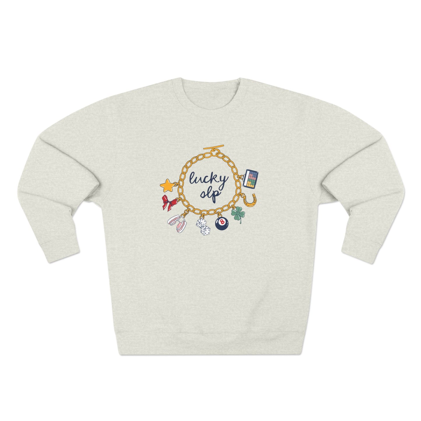 Lucky SLP Charm Bracelet Premium Crewneck Sweatshirt