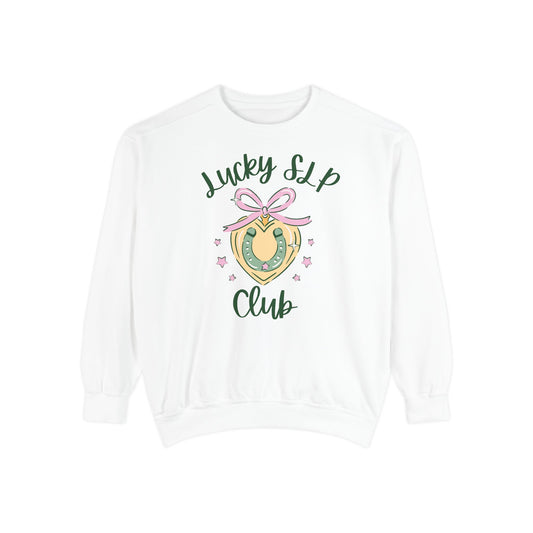 Lucky SLP Club Comfort Colors Sweatshirt