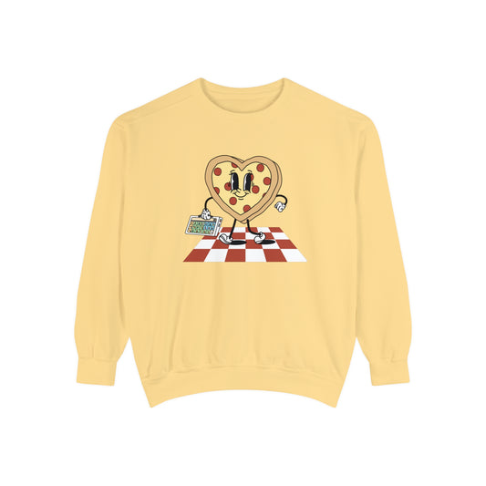 Pizza My Heart AAC Comfort Colors Sweatshirt