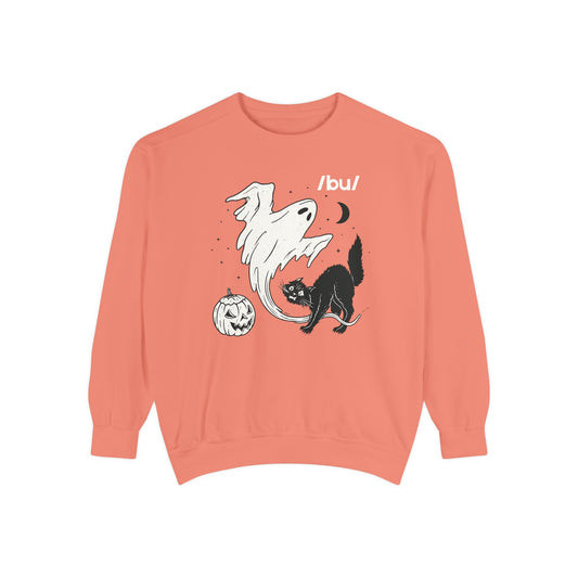 Boo Phonetic Spooky Comfort Colors Sweatshirt