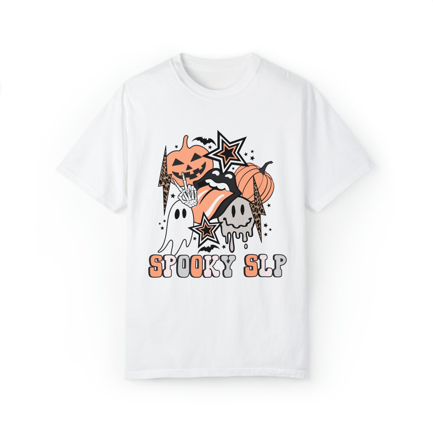 Spooky SLP Retro Halloween Comfort Colors T-Shirt