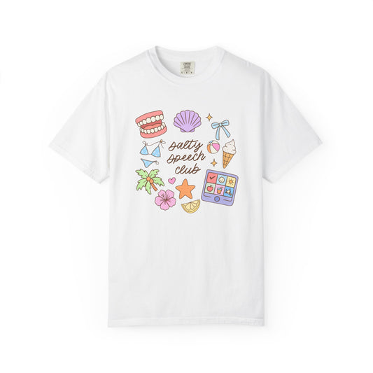 Salty Speech Club Comfort Colors T-Shirt
