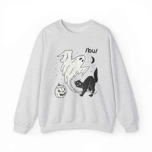 Boo Phonetic Spooky Crewneck Sweatshirt