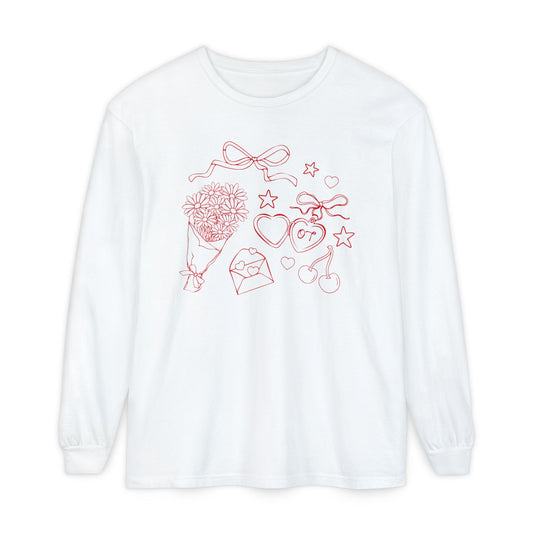 OT Whimsy Doodles Long Sleeve T-Shirt