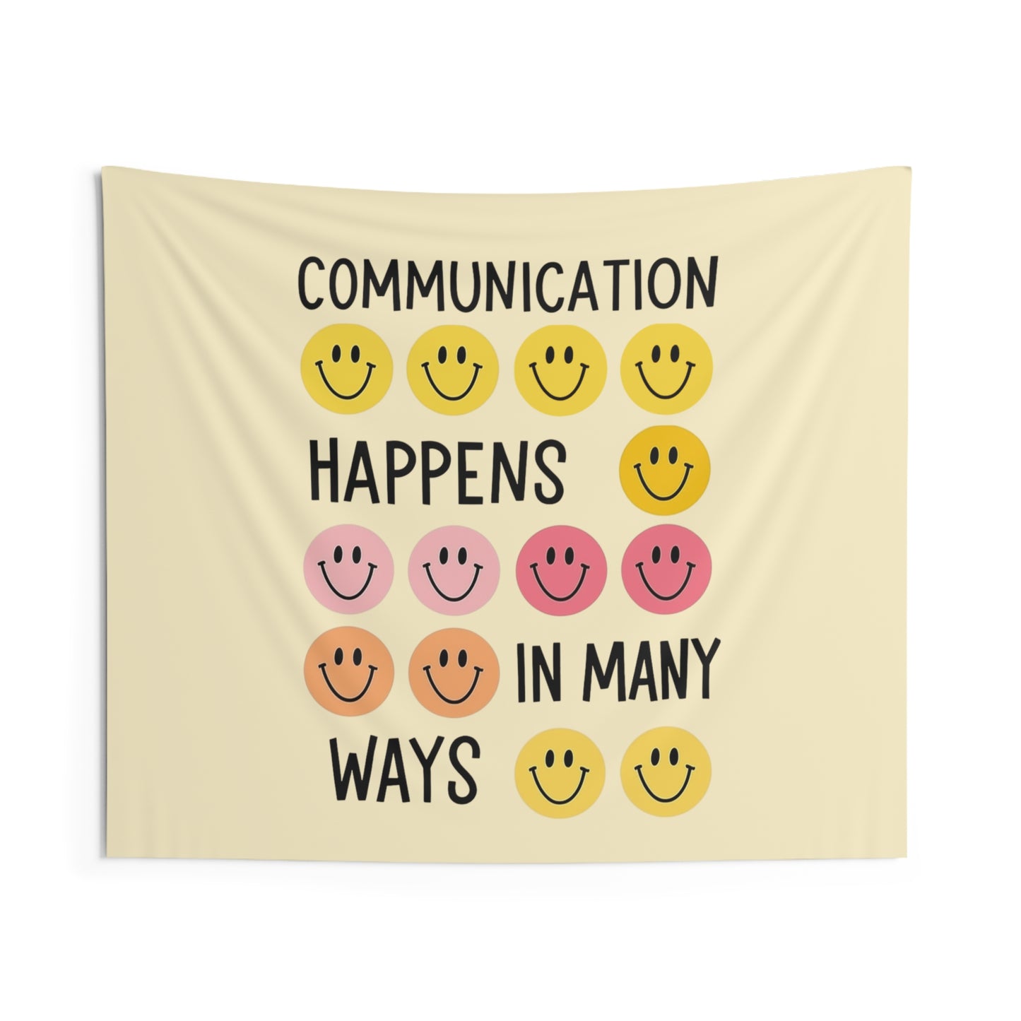 Communication Happens in Many Ways Tapestry