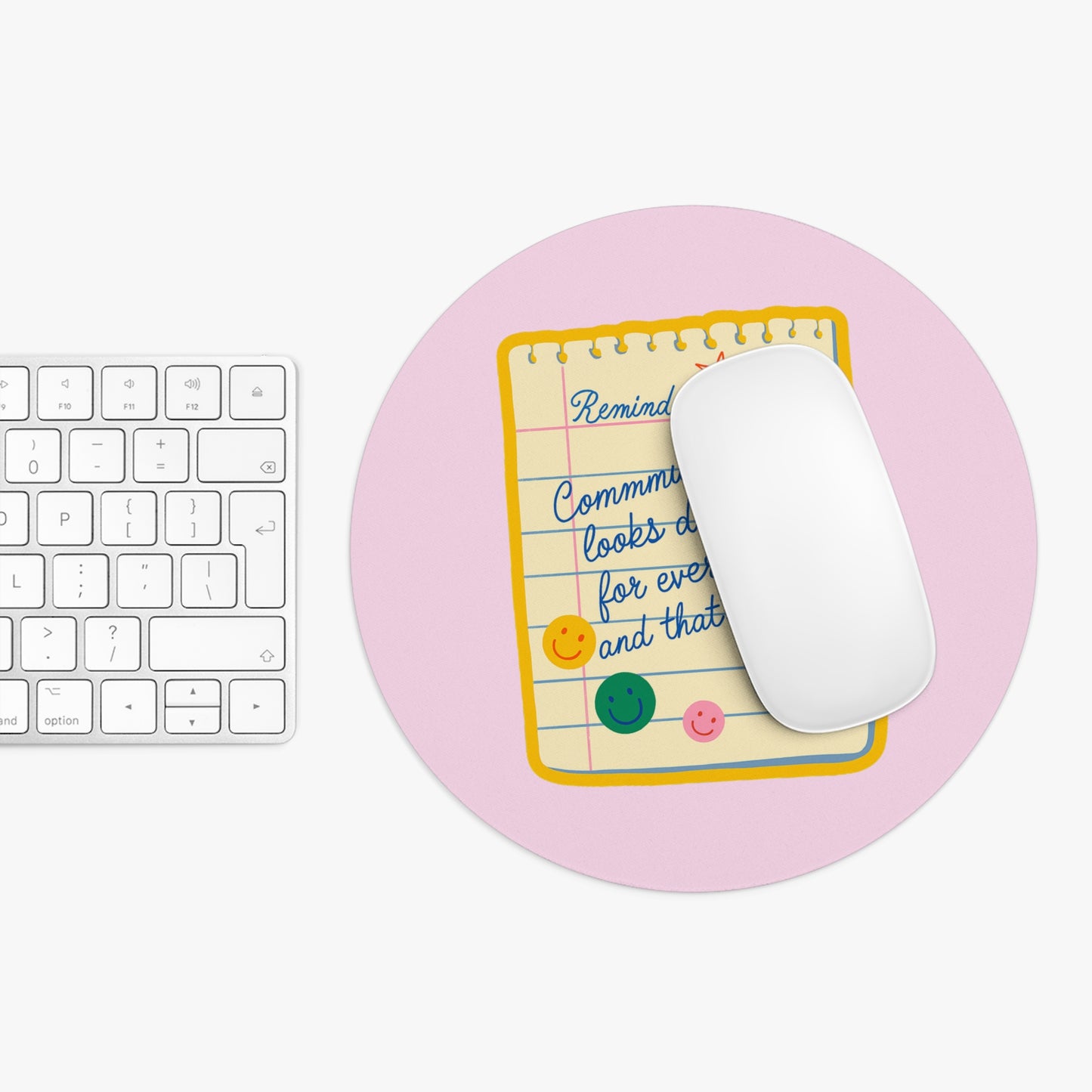 Communication Looks Different Mouse Pad