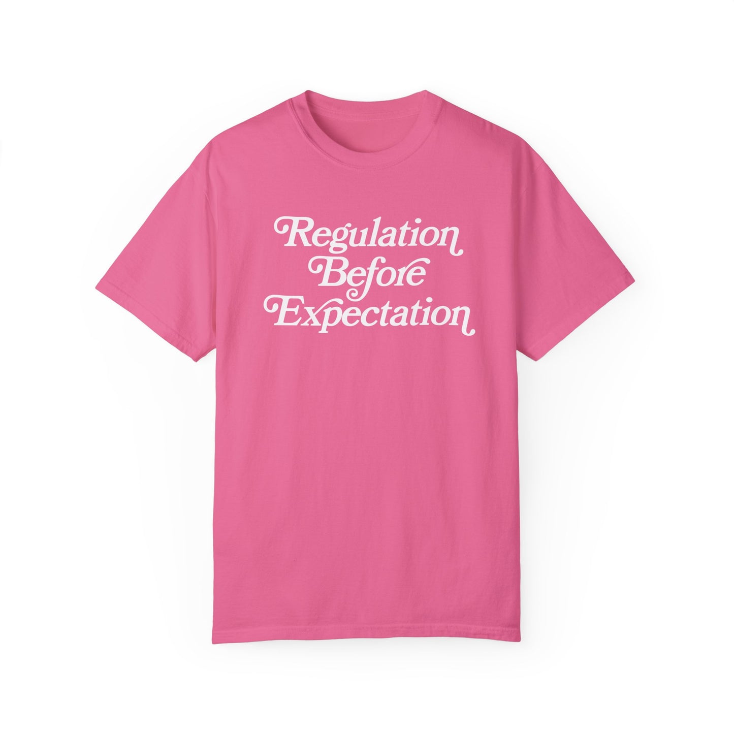 Regulation Before Expectation Comfort Colors T-Shirt