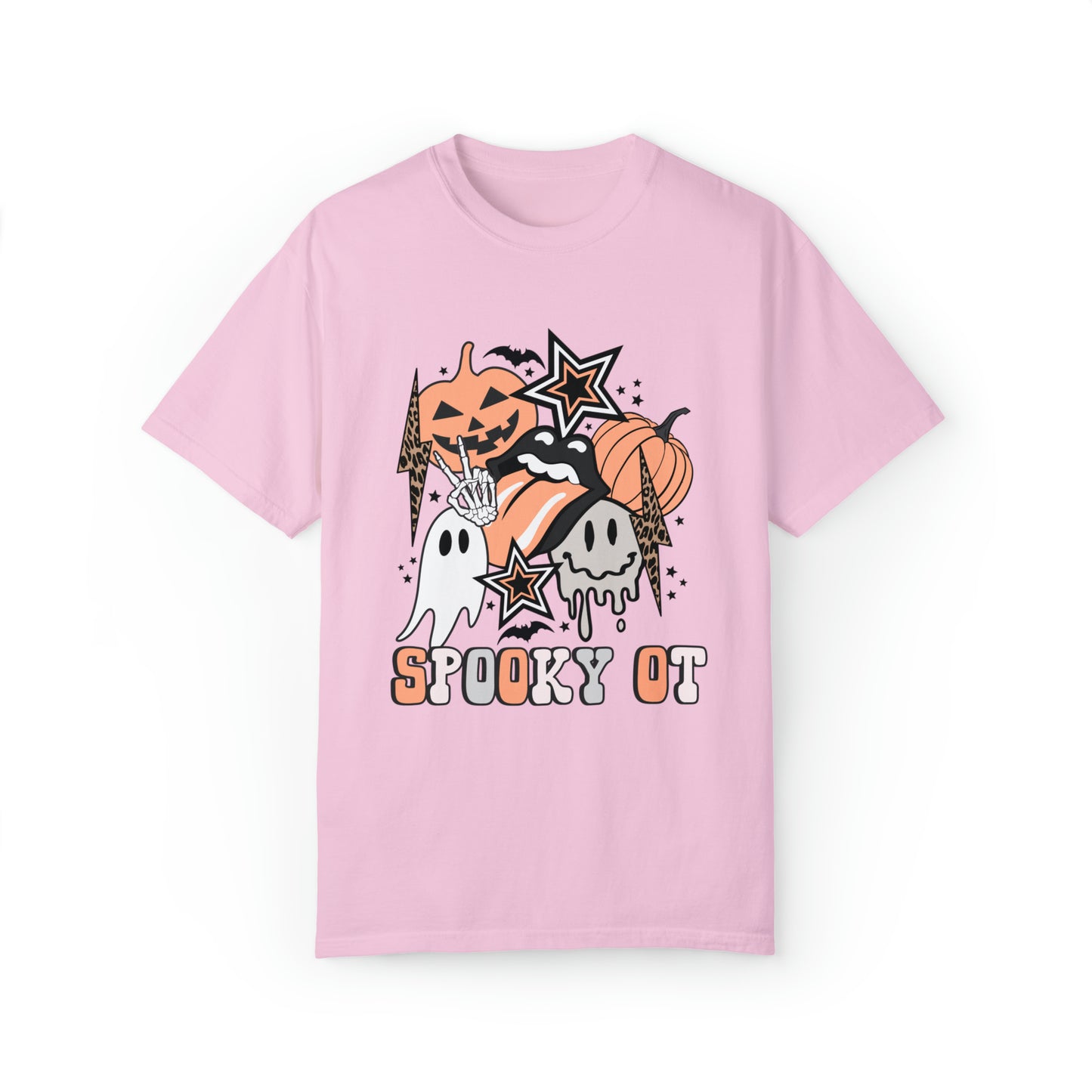 Spooky OT Retro Halloween Comfort Colors T-Shirt