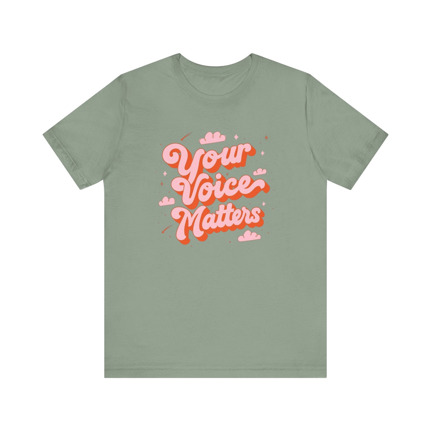 Your Voice Matters Jersey T-Shirt