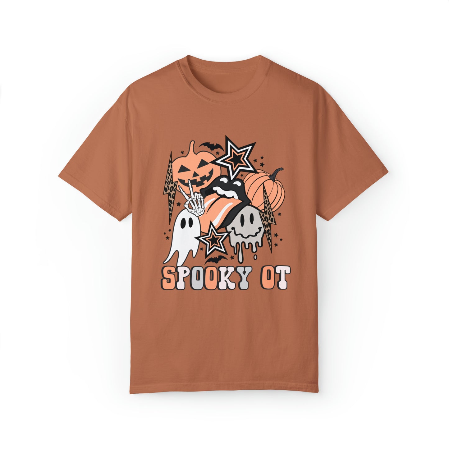 Spooky OT Retro Halloween Comfort Colors T-Shirt