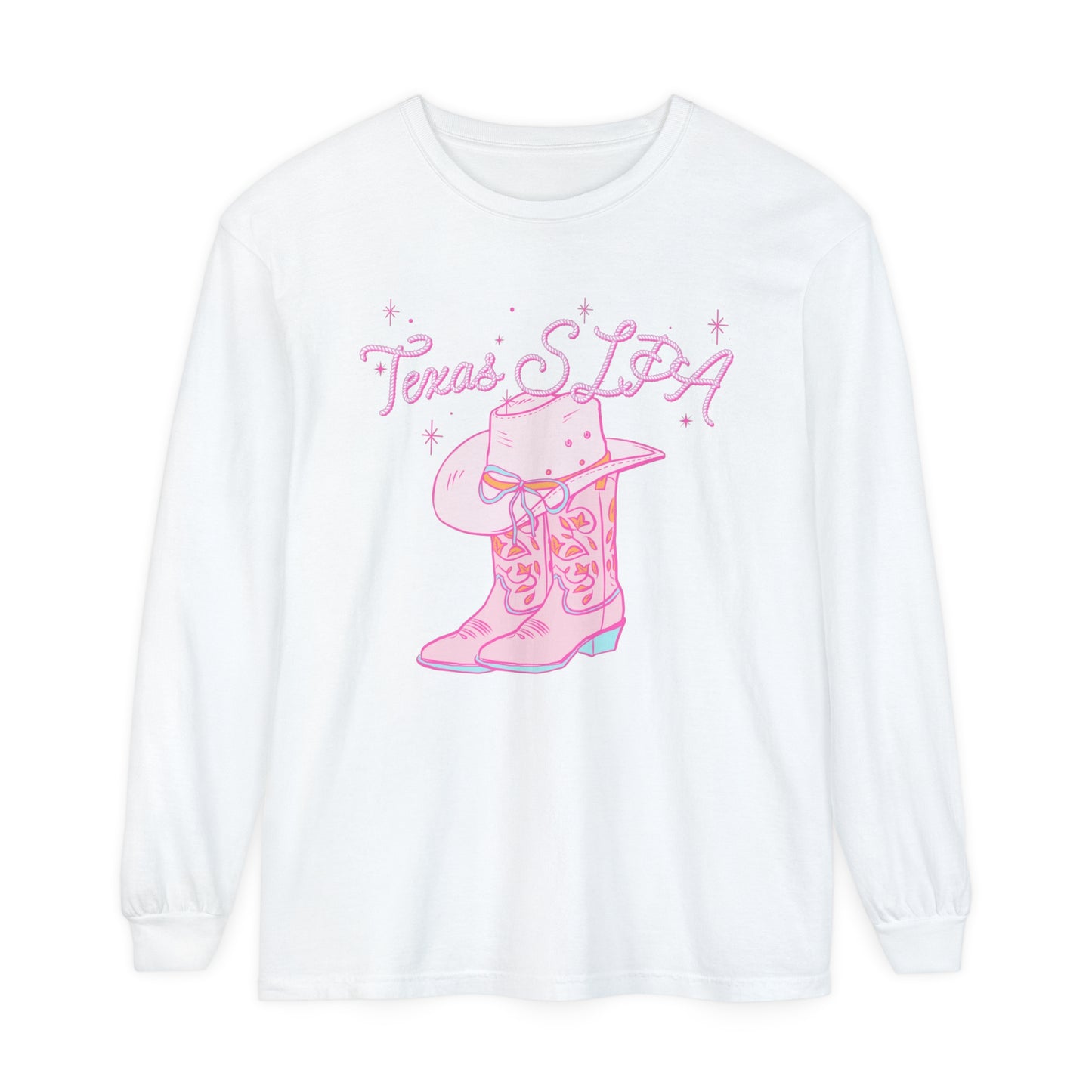 Texas SLPA Comfort Colors Long Sleeve T-Shirt