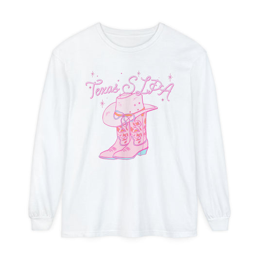 Texas SLPA Comfort Colors Long Sleeve T-Shirt