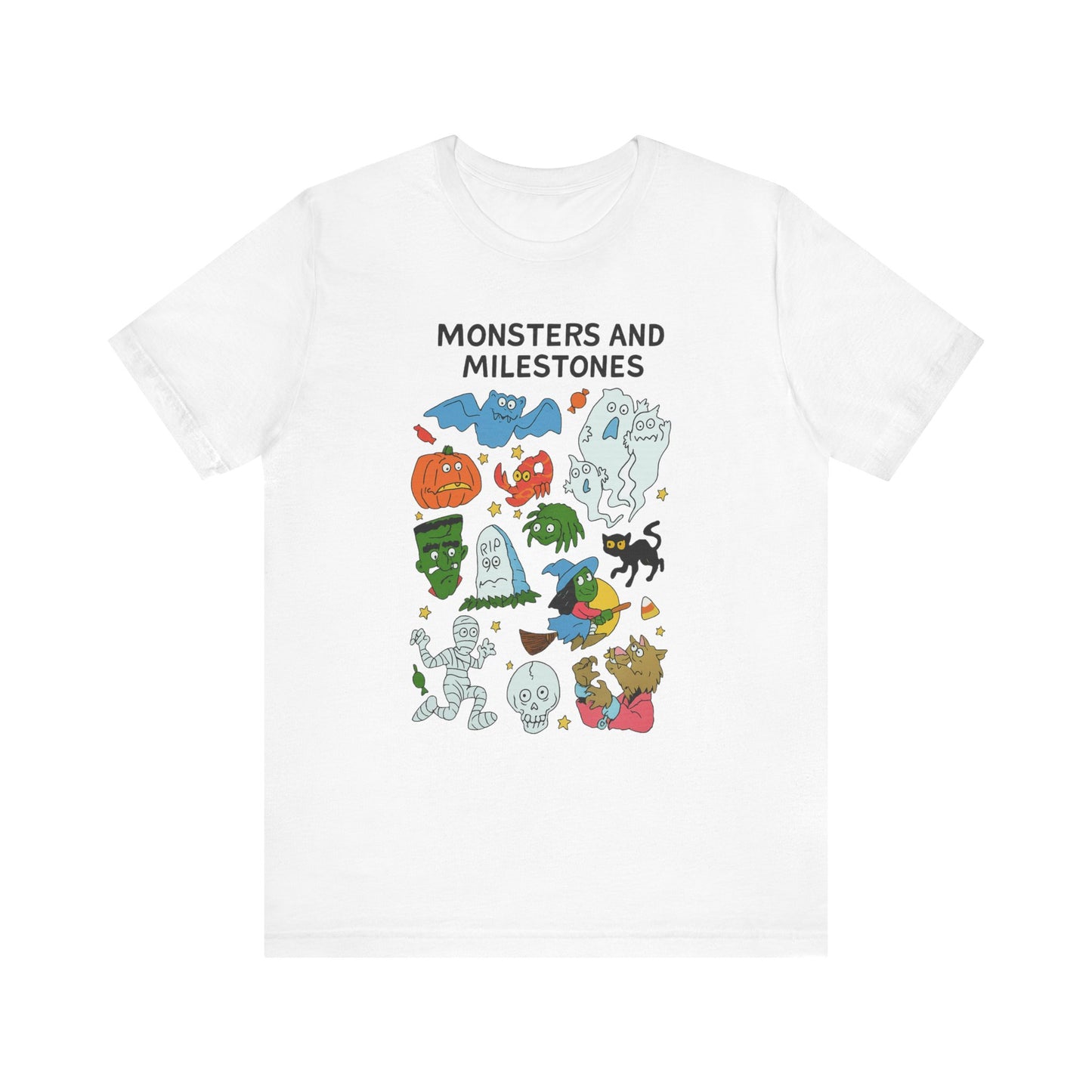 Monsters and Milestones Jersey T-Shirt