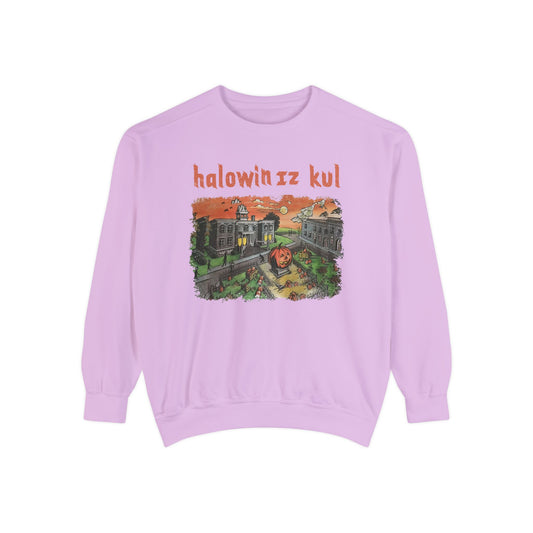 Halloween Is Cool IPA Comfort Colors Sweatshirt