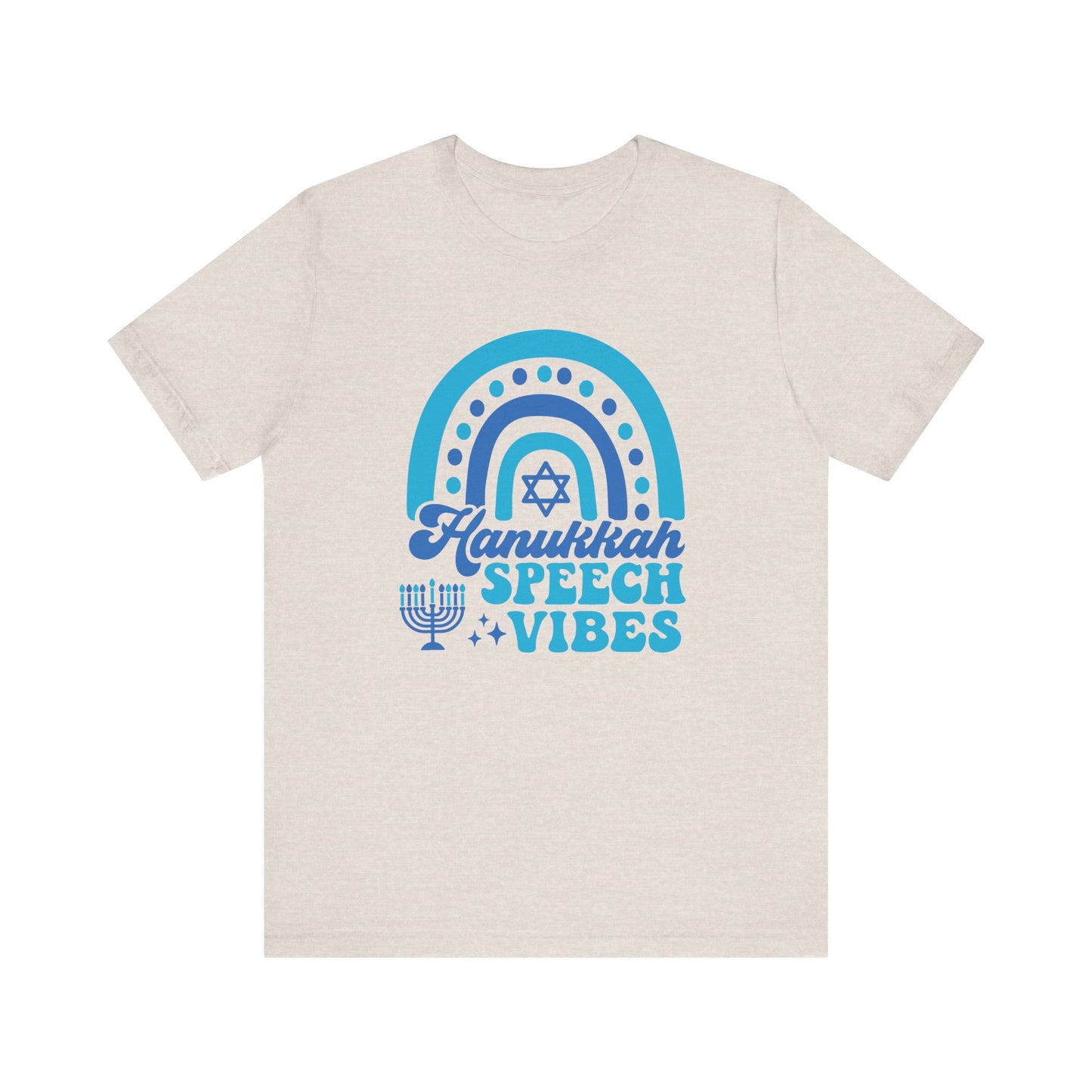 Hanukkah Speech Vibes Jersey T-Shirt