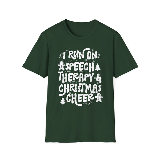 Speech Therapy & Christmas Cheer Soft T-Shirt