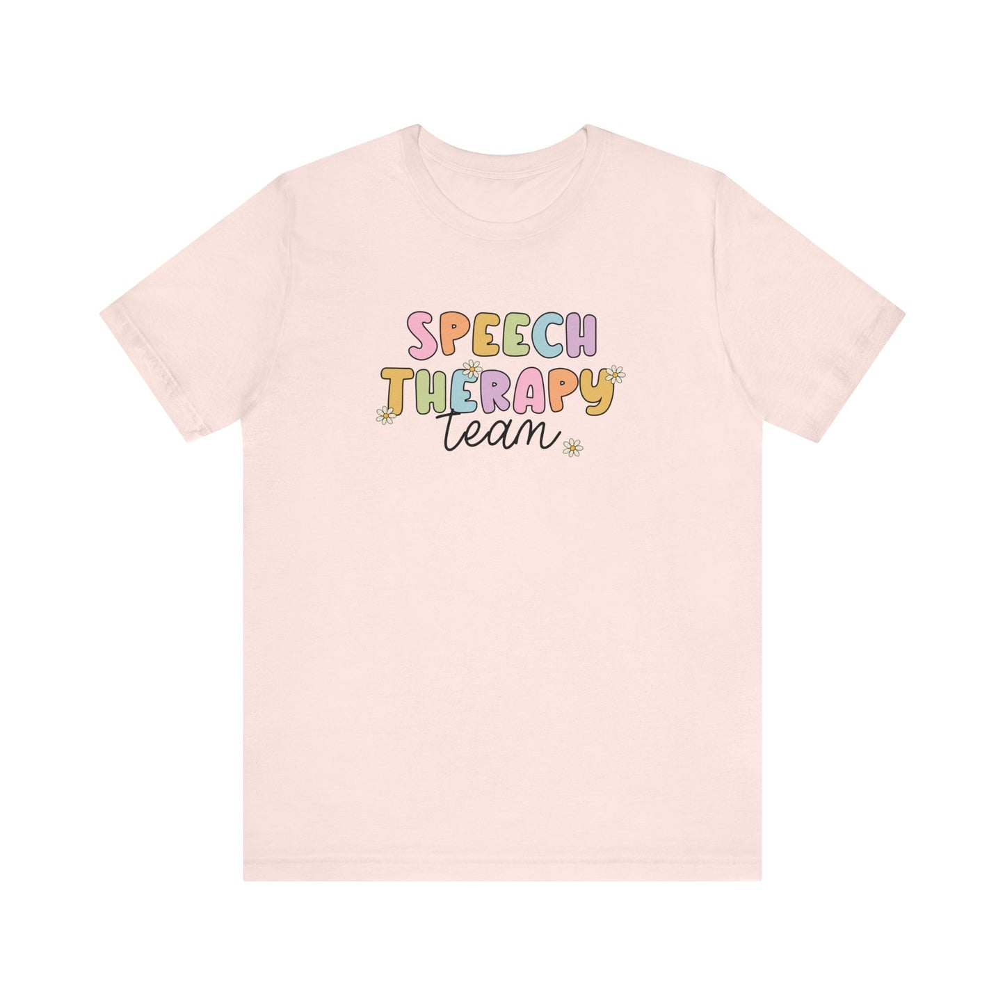 Speech Therapy Team Jersey T-Shirt