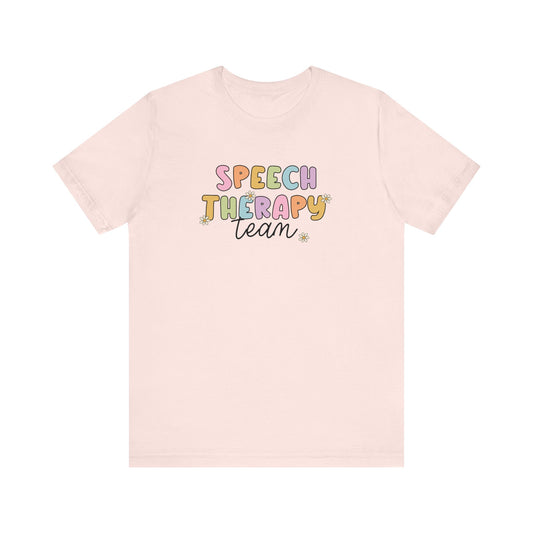 Speech Therapy Team Jersey T-Shirt