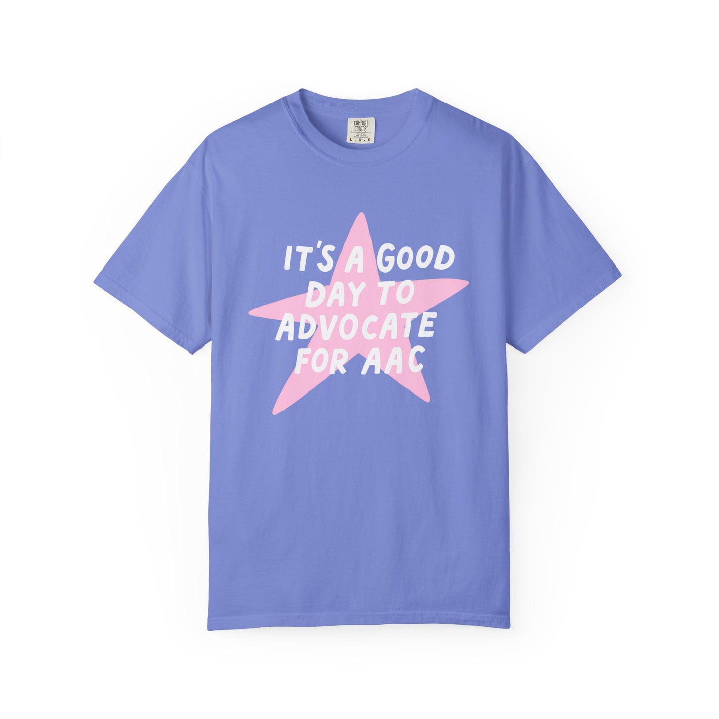 Advocate for AAC Star Comfort Colors T-Shirt