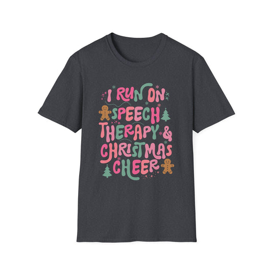 Speech Therapy & Christmas Cheer Soft T-Shirt