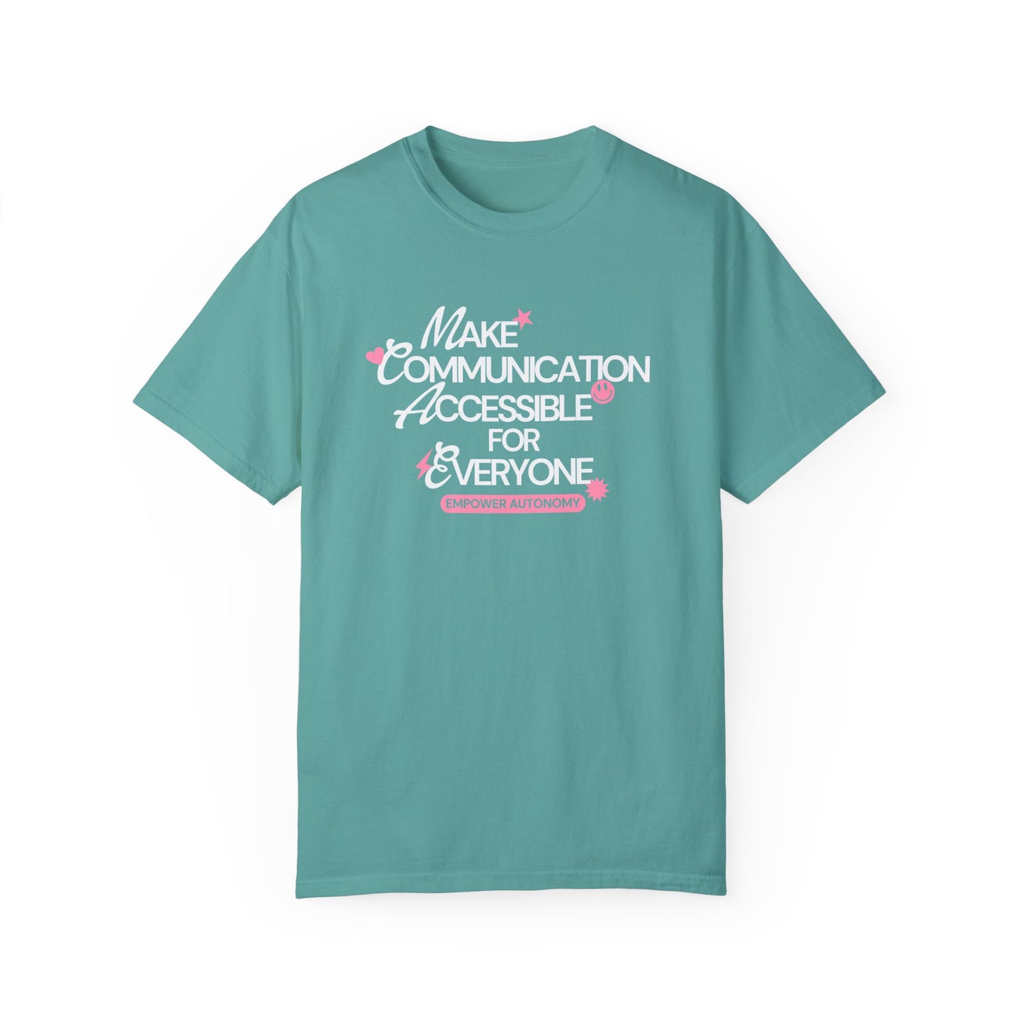 Make Communication Accessible Comfort Colors T-Shirt