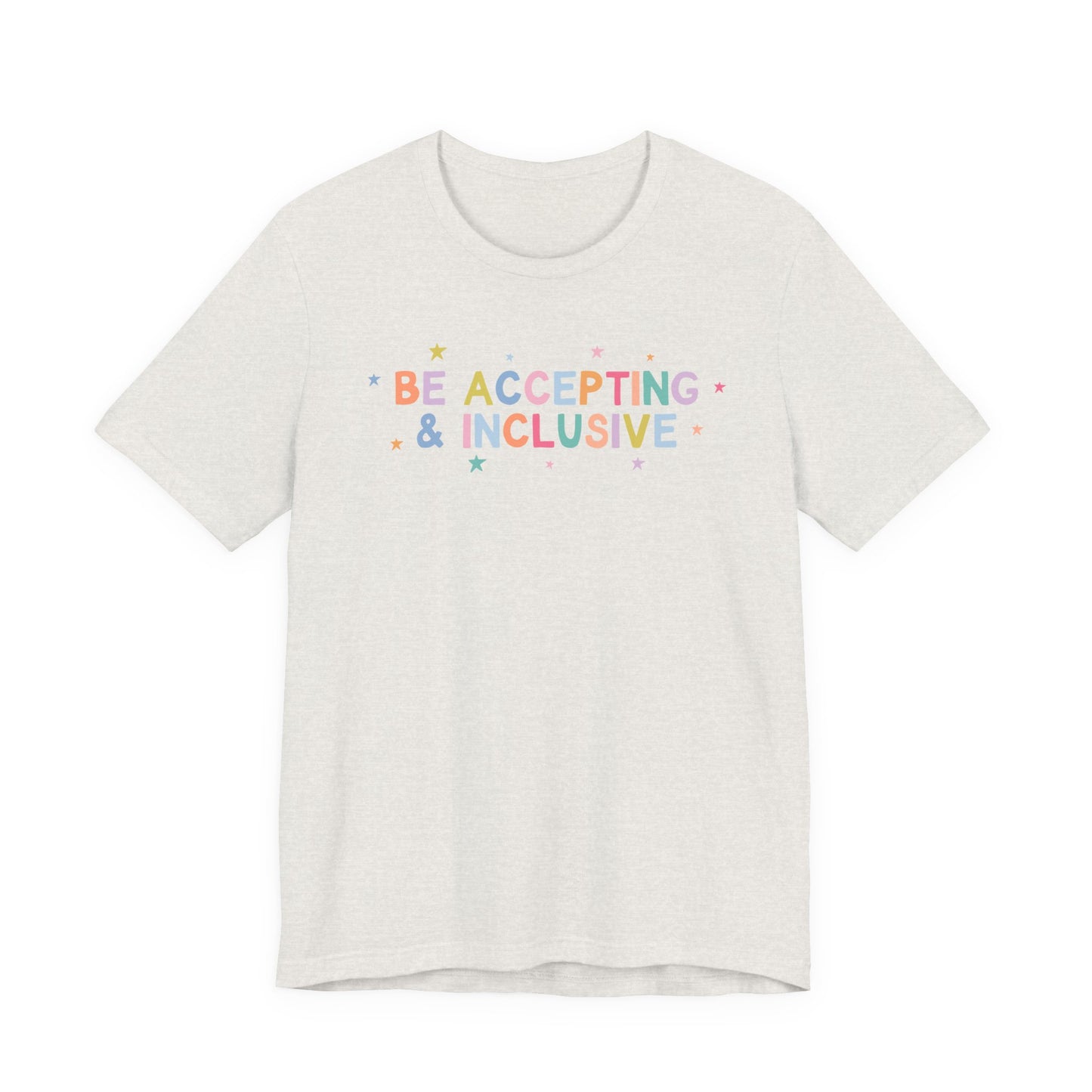 Be Accepting & Inclusive Jersey T-Shirt
