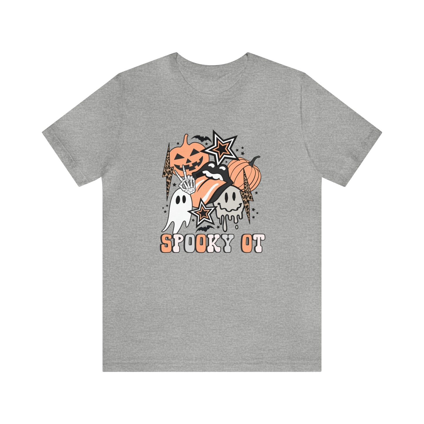 Spooky OT Retro Halloween Jersey T-Shirt