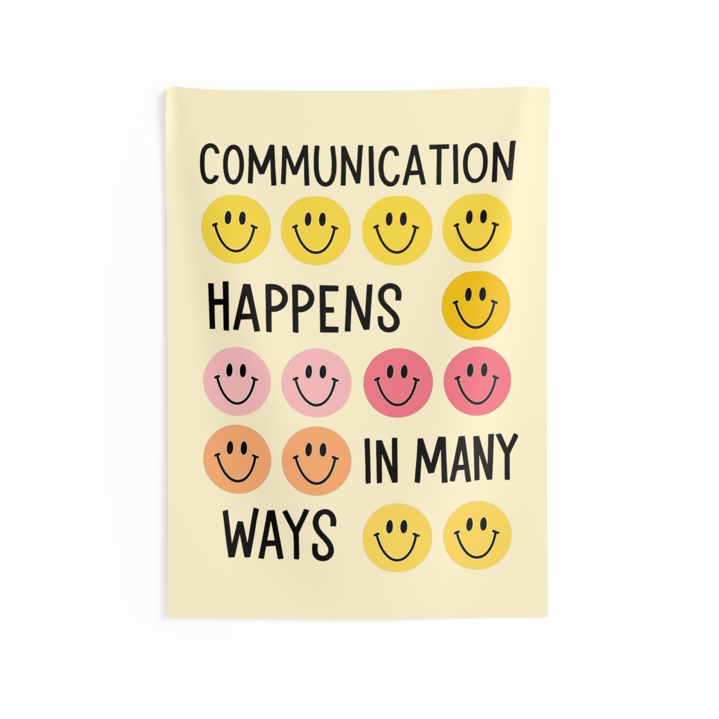 Communication Happens in Many Ways Tapestry