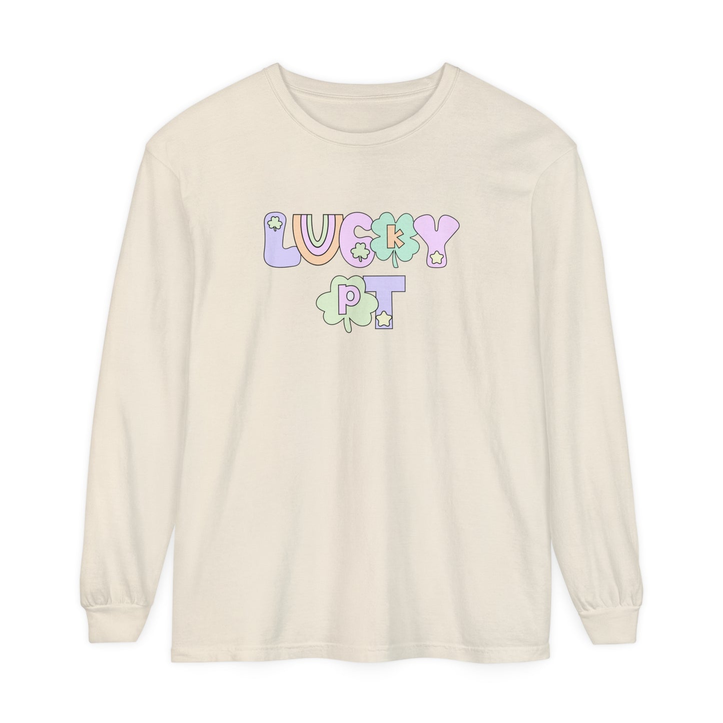 Lucky PT Long Sleeve Comfort Colors T-Shirt