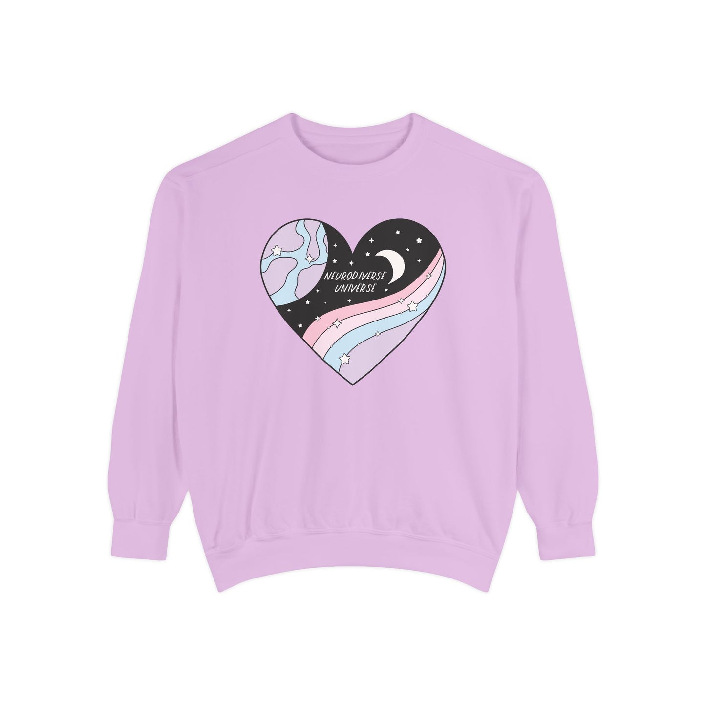 Neurodiverse Universe Comfort Colors Sweatshirt