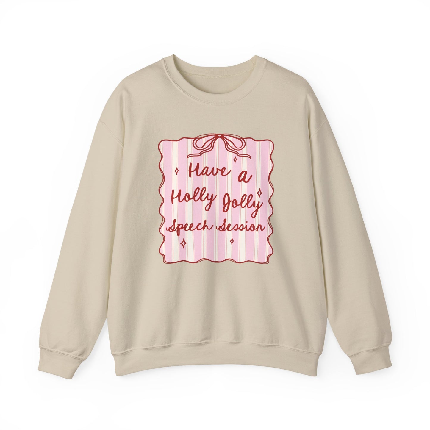Holly Jolly Speech Session Crewneck Sweatshirt