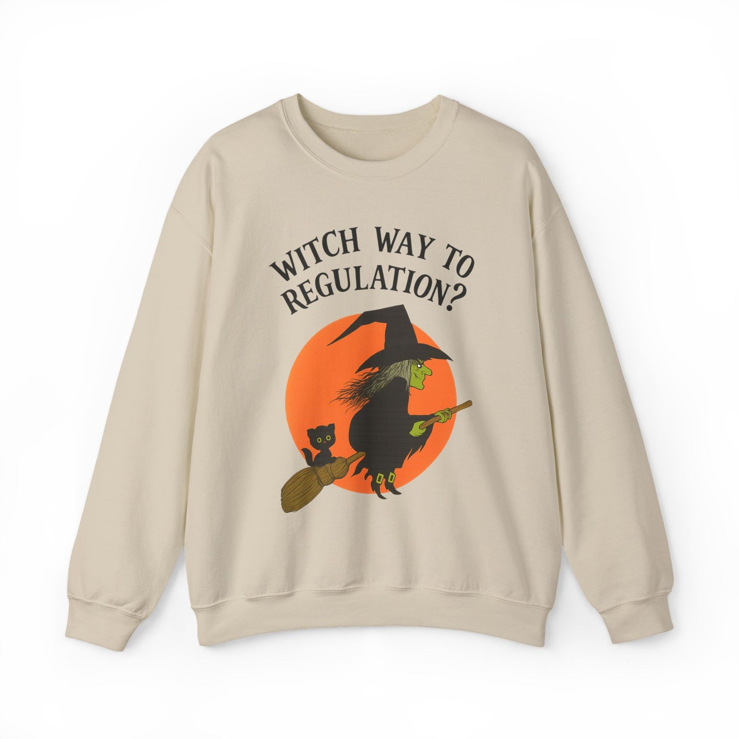 Witch Way to Regulation Crewneck Sweatshirt