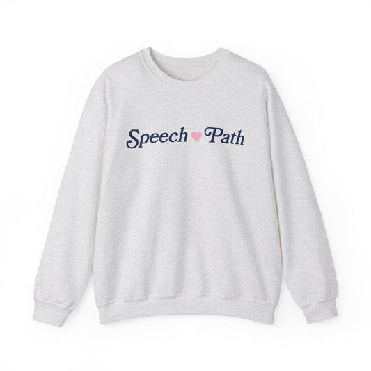 Speech Fills My Heart Crewneck Sweatshirt
