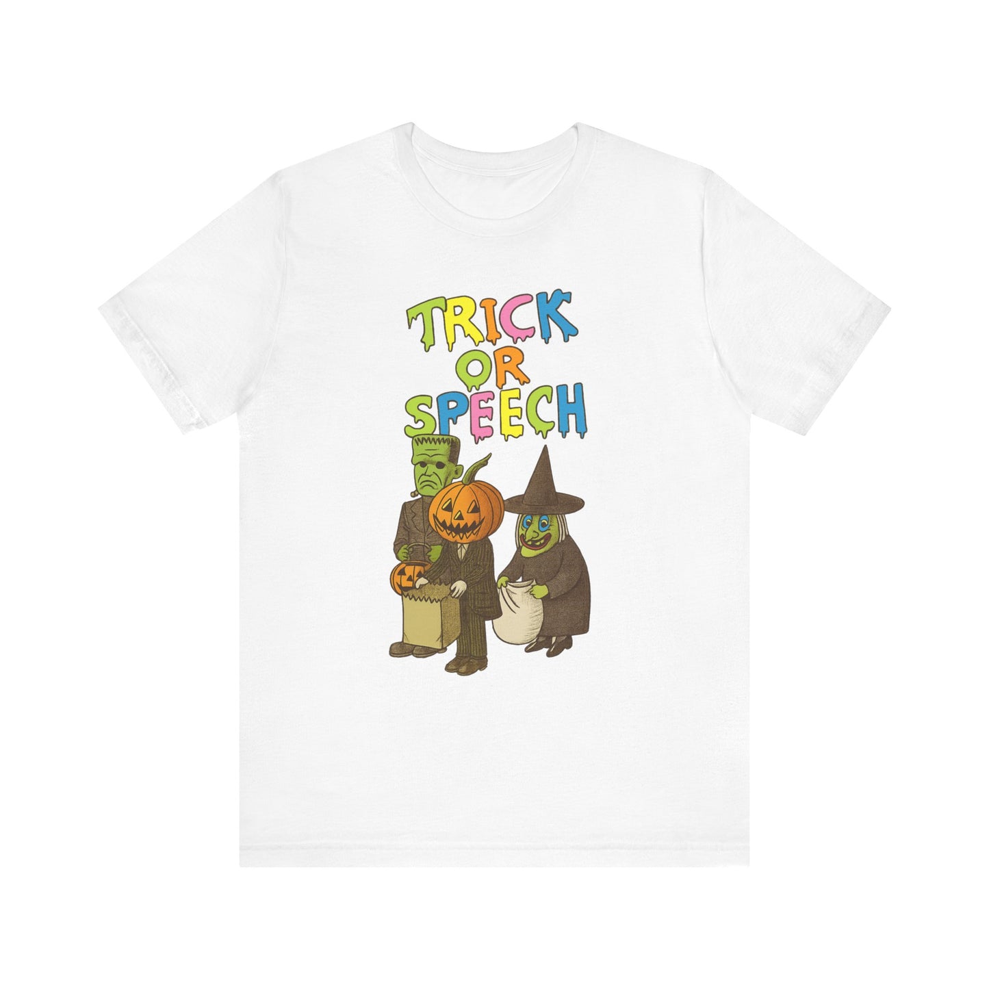 Trick or Speech Jersey T-Shirt