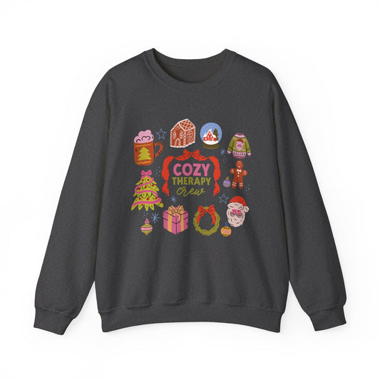Cozy Therapy Crew Crewneck Sweatshirt
