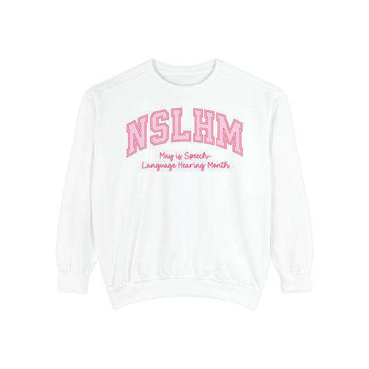 NSLHM Varsity Comfort Colors Sweatshirt