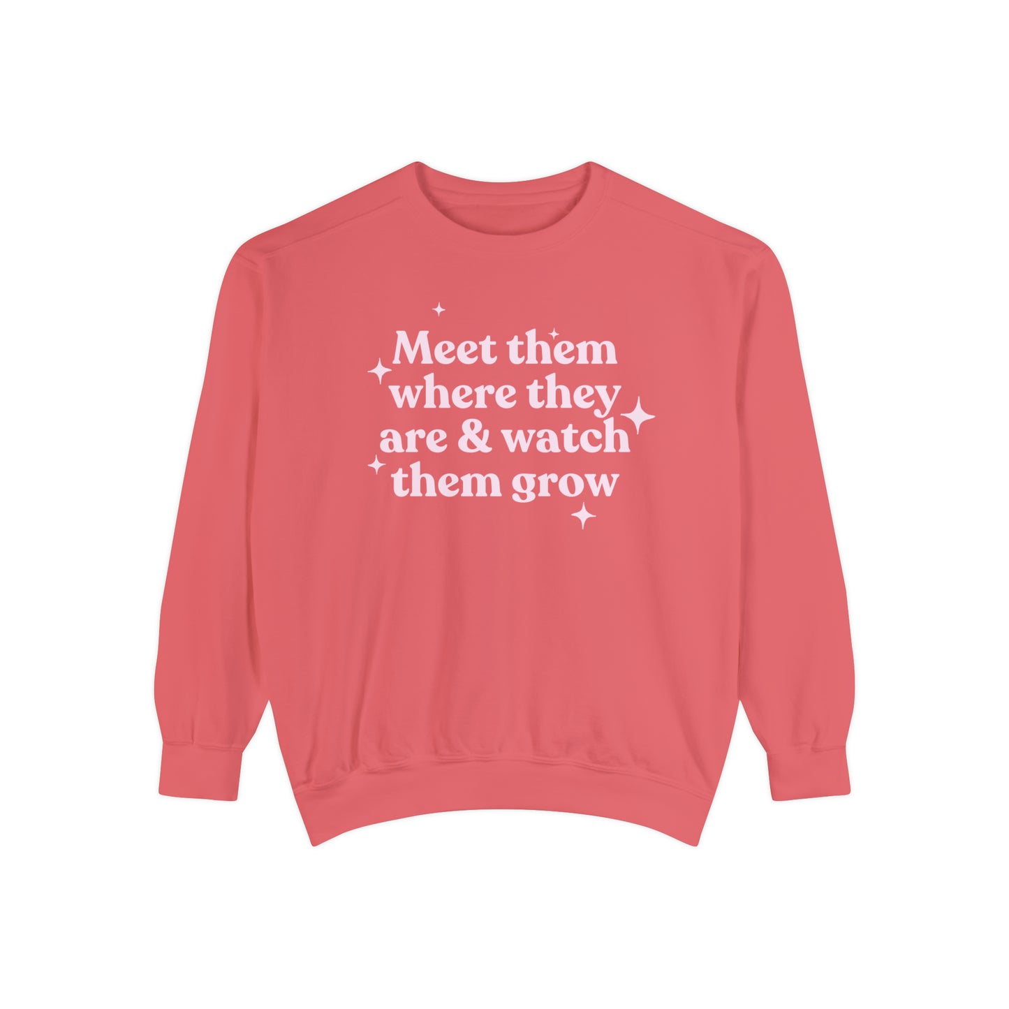 Meet Them Where They Are Comfort Colors Sweatshirt