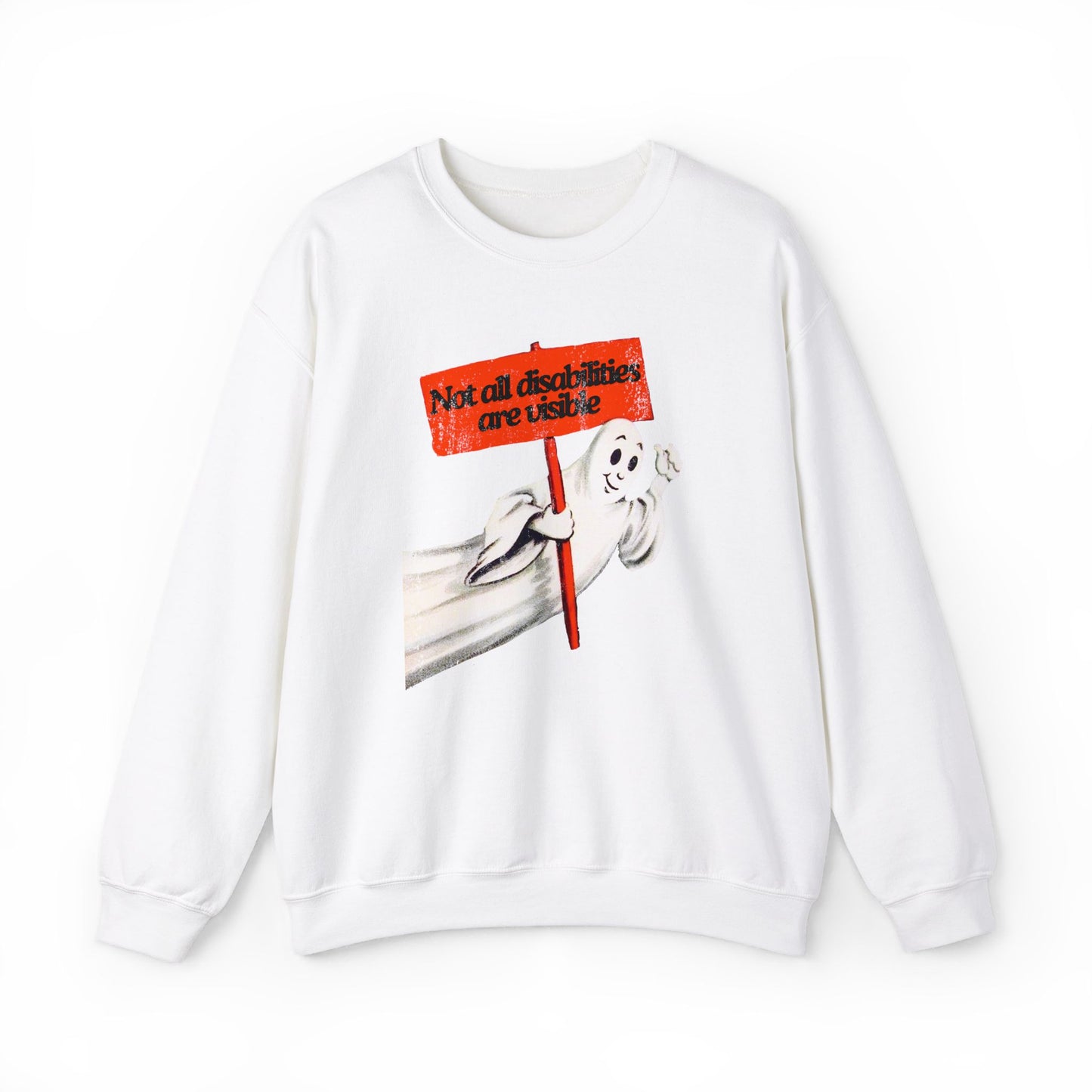 Not All Disabilities Are Visible Crewneck Sweatshirt
