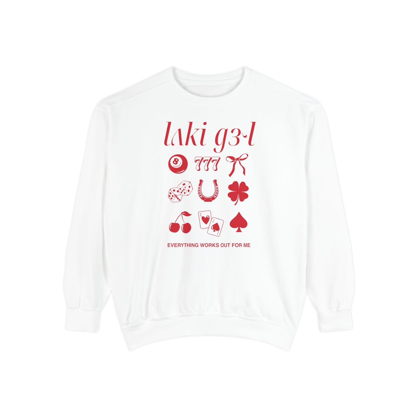 Lucky Girl IPA Comfort Colors Sweatshirt