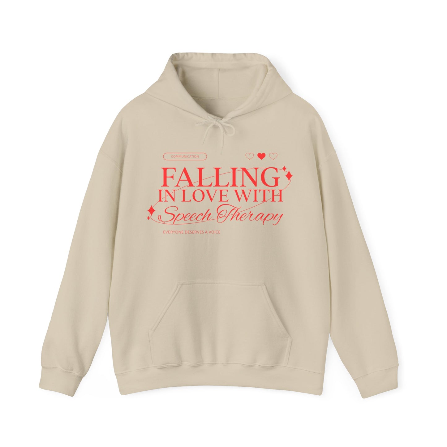 Falling In Love With Speech Therapy Hoodie