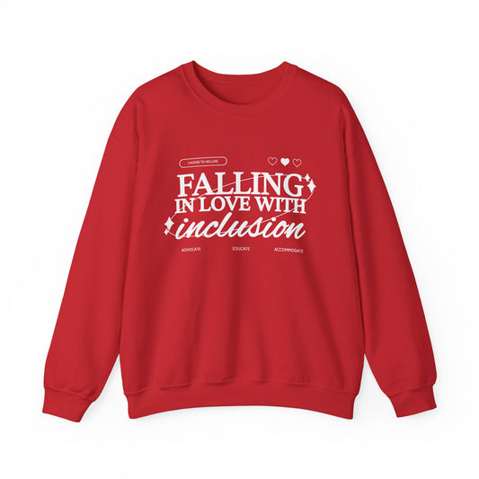 Falling in Love With Inclusion Crewneck Sweatshirt