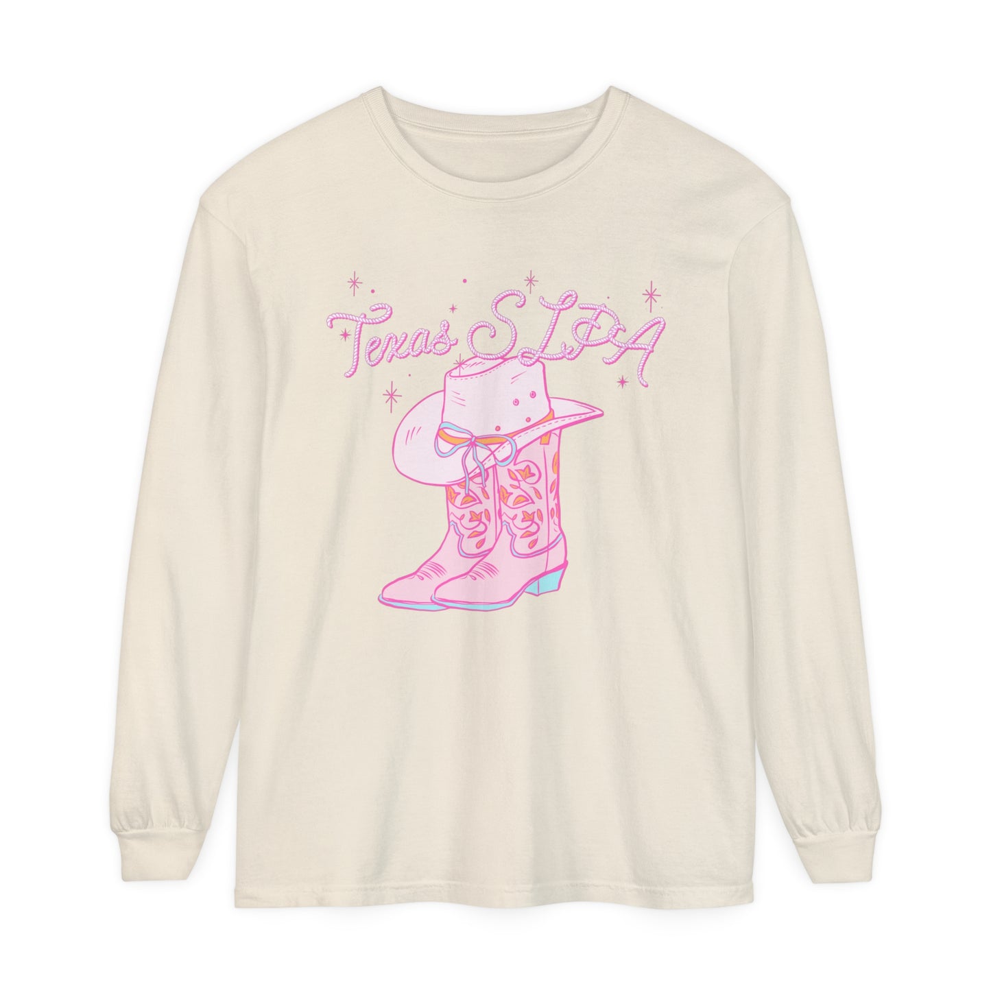 Texas SLPA Comfort Colors Long Sleeve T-Shirt