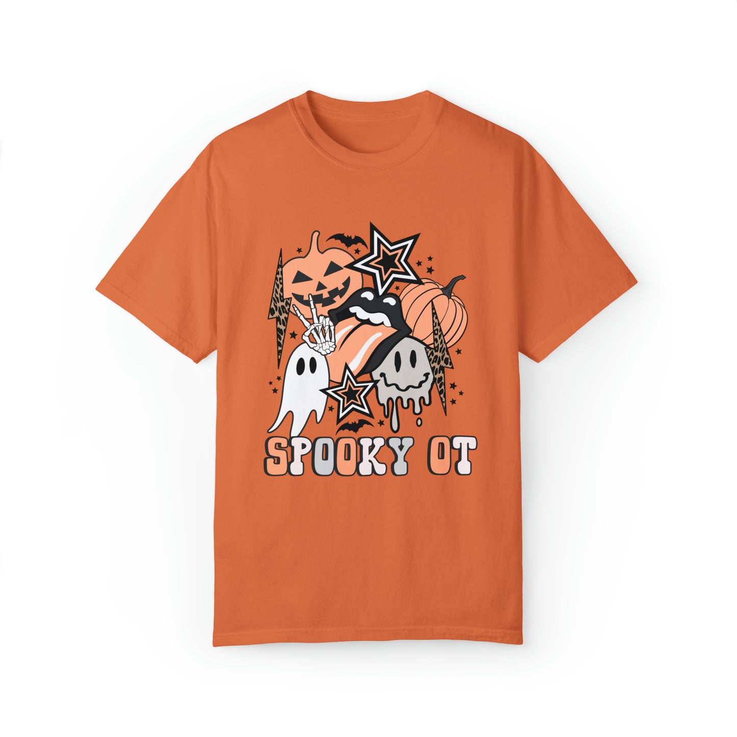 Spooky OT Retro Halloween Comfort Colors T-Shirt