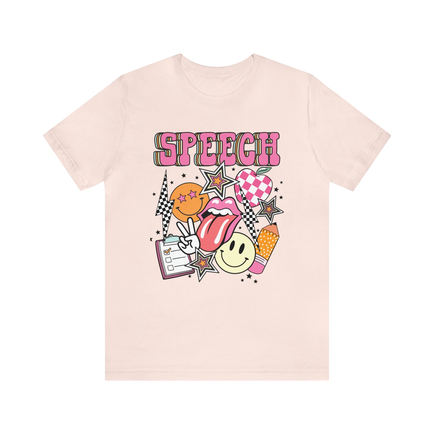 Retro Speech Jersey T-Shirt
