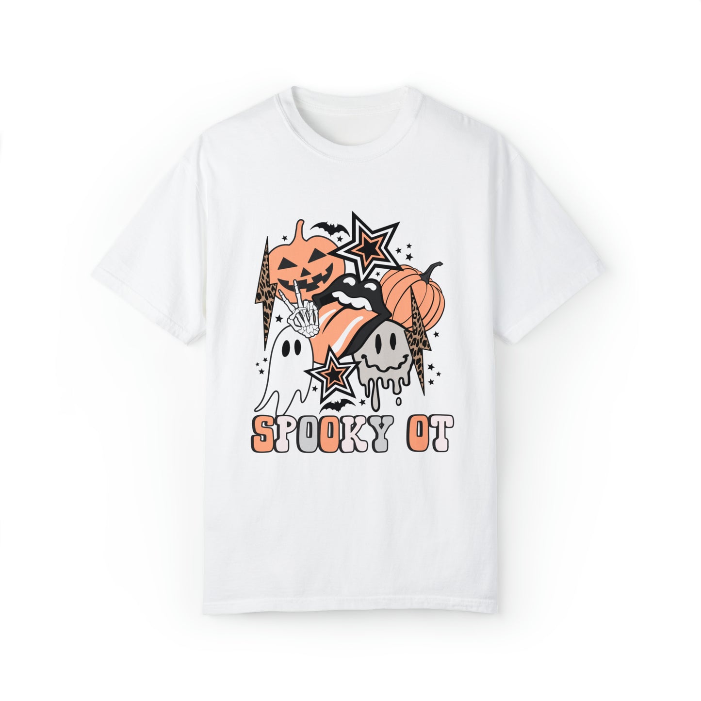 Spooky OT Retro Halloween Comfort Colors T-Shirt