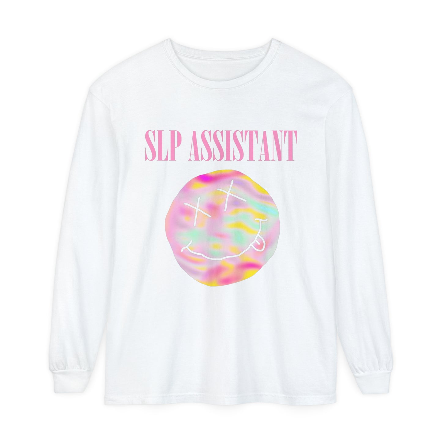 SLP Assistant Band Inspired Long Sleeve Comfort Colors T-shirt