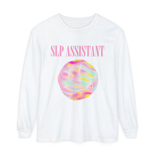 SLP Assistant Band Inspired Long Sleeve Comfort Colors T-shirt