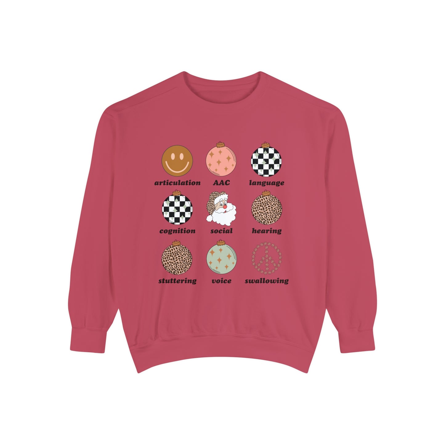 Retro Holiday Scope of Practice Comfort Colors Sweatshirt